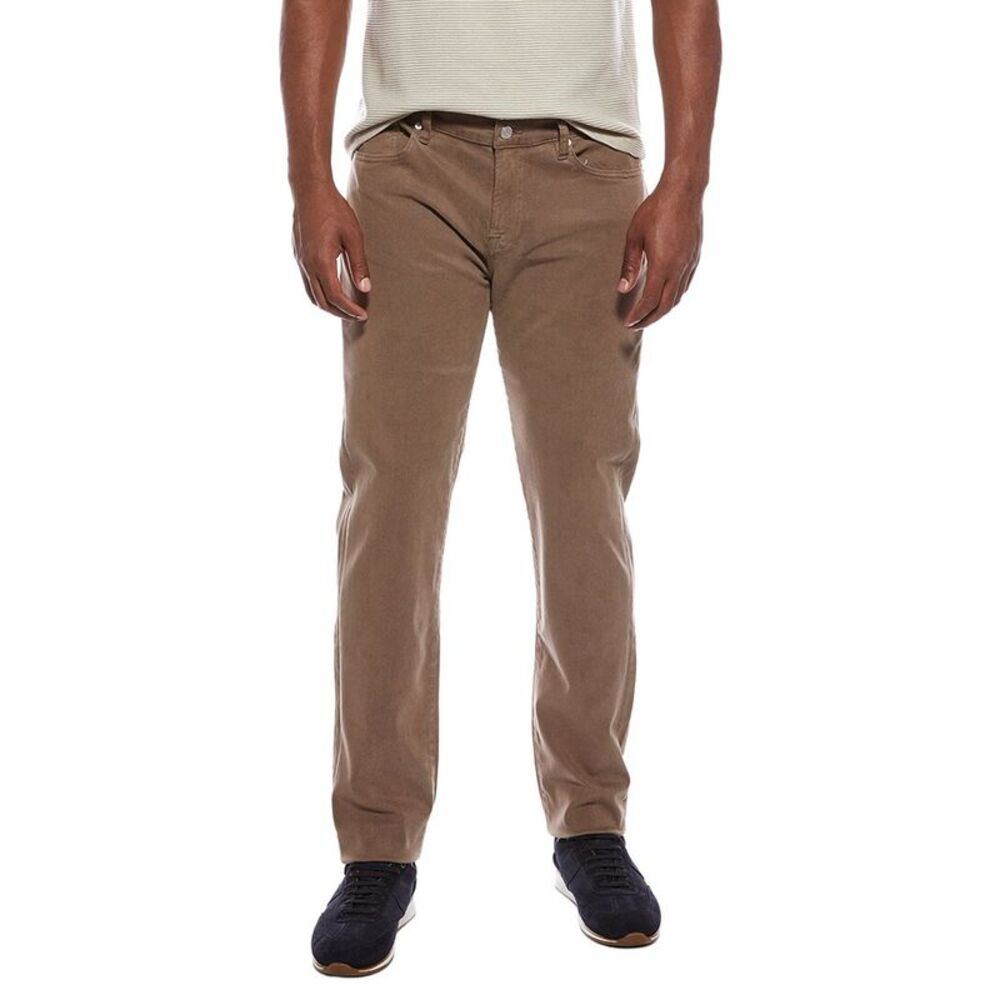 Frame Denim Mens  L'homme Latte Brown Slim Jean, Brown